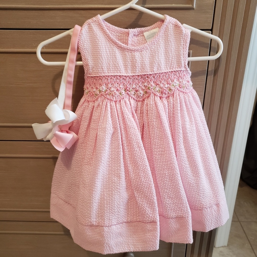Baby dress and headbands